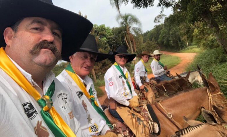 Comitiva Paulista faz de novo Rota Tropeira em trecho de 1.700 Km entre Cruz Alta e Sorocaba