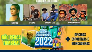 “Nossa Praça” e “Esporte no Bairro” têm atrações culturais, oficinas esportivas e Troca de Figurinhas da Copa no Parque da Formosa neste domingo (27)