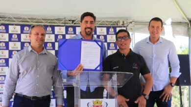 Prefeitura inicia revitalização da quadra poliesportiva no bairro Altos do Itavuvu