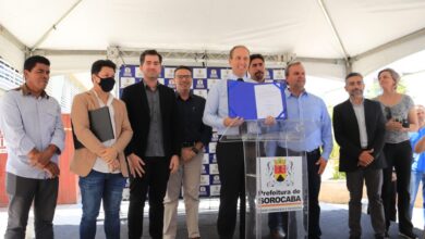 Prefeitura de Sorocaba inicia obras de implantação de quadra poliesportiva na E.M. “João Francisco Rosa”