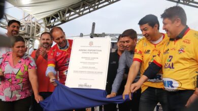 Moradores do Jardim Betânia ganham Arena de Esportes com campo society e quadra de basquete
