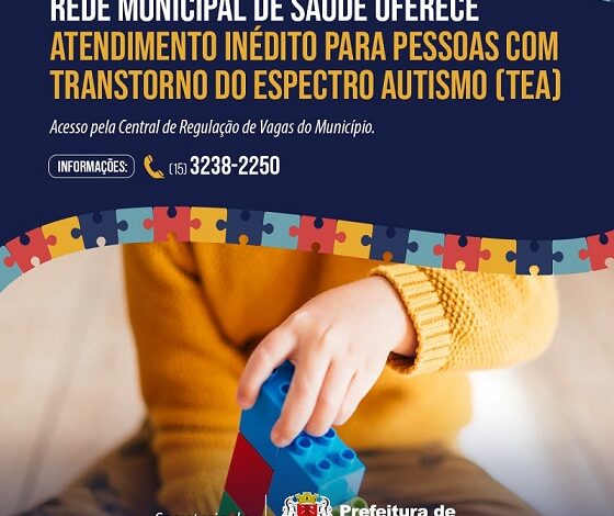 Rede Municipal de Saúde oferece atendimento inédito para pessoas com Transtorno do Espectro Autismo (TEA)
