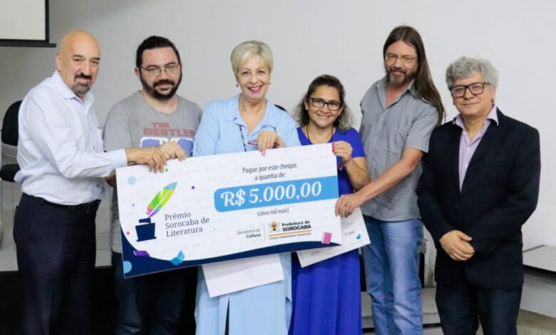 Prefeitura anunciou vencedores do Prêmio Anual Sorocaba de Literatura 2022
