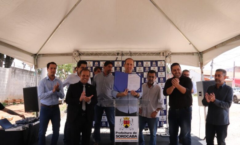 Prefeitura iniciou pavimentação asfáltica no Jardim Tatiana na última sexta-feira (25)