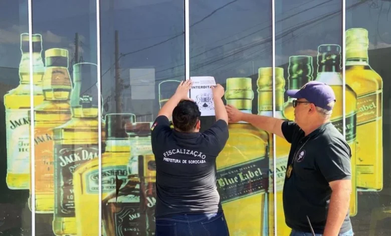 Operação interdita quatro adegas que operavam de forma irregular em Sorocaba