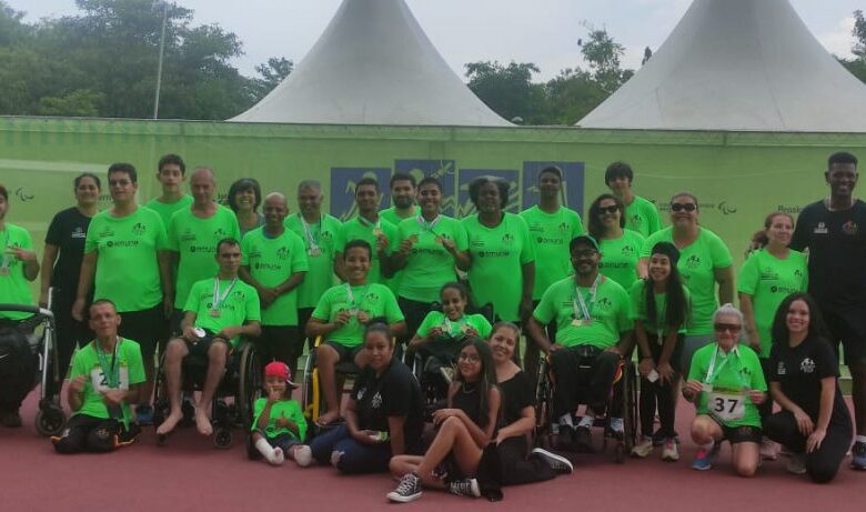 Atletismo Paralímpico de Sorocaba conquista o segundo lugar no quadro geral de medalhas no Meeting em São Paulo