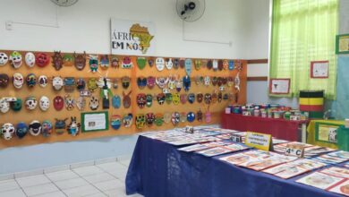 Teatro com temática da cultura africana é destaque entre as atividades alusivas ao Mês da Consciência Negra nas escolas municipais