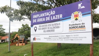 Prefeitura de Sorocaba inicia implantação de área de lazer no bairro Mineirão