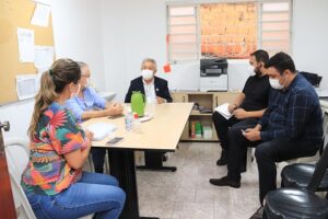 Unidades do CAPS e espaços culturais receberam visita da Prefeitura na última segunda-feira (28)