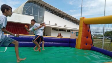 Jogo de Queimada é destaque do Projeto “Eu Pratico Esporte Educacional Escolar” no Centro de Referência em Educação (CRE)