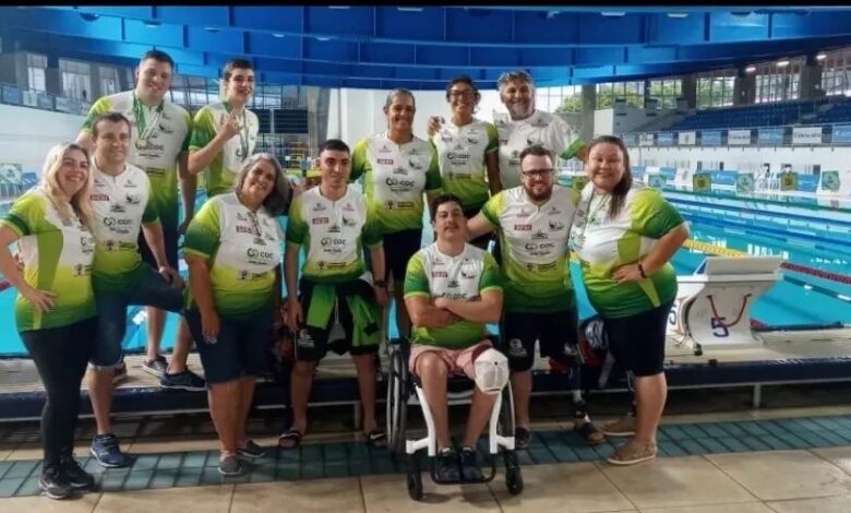 Natação de Sorocaba conquista 14 medalhas no Meeting Paralímpico 2022