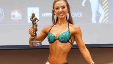Vitória Salmazo, de Sorocaba, é destaque em campeonato de fisiculturismo