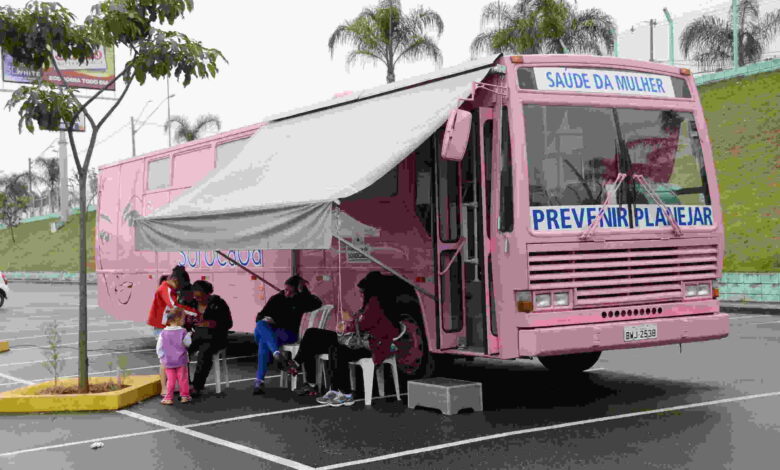 UBS Laranjeira e São Guilherme contarão com atendimento do Ônibus Rosa em janeiro
