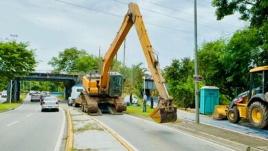 Desassoreamento do Rio Sorocaba: Iniciada nova fase pelo governo do estado. (Imagem: Saae/Sorocaba).