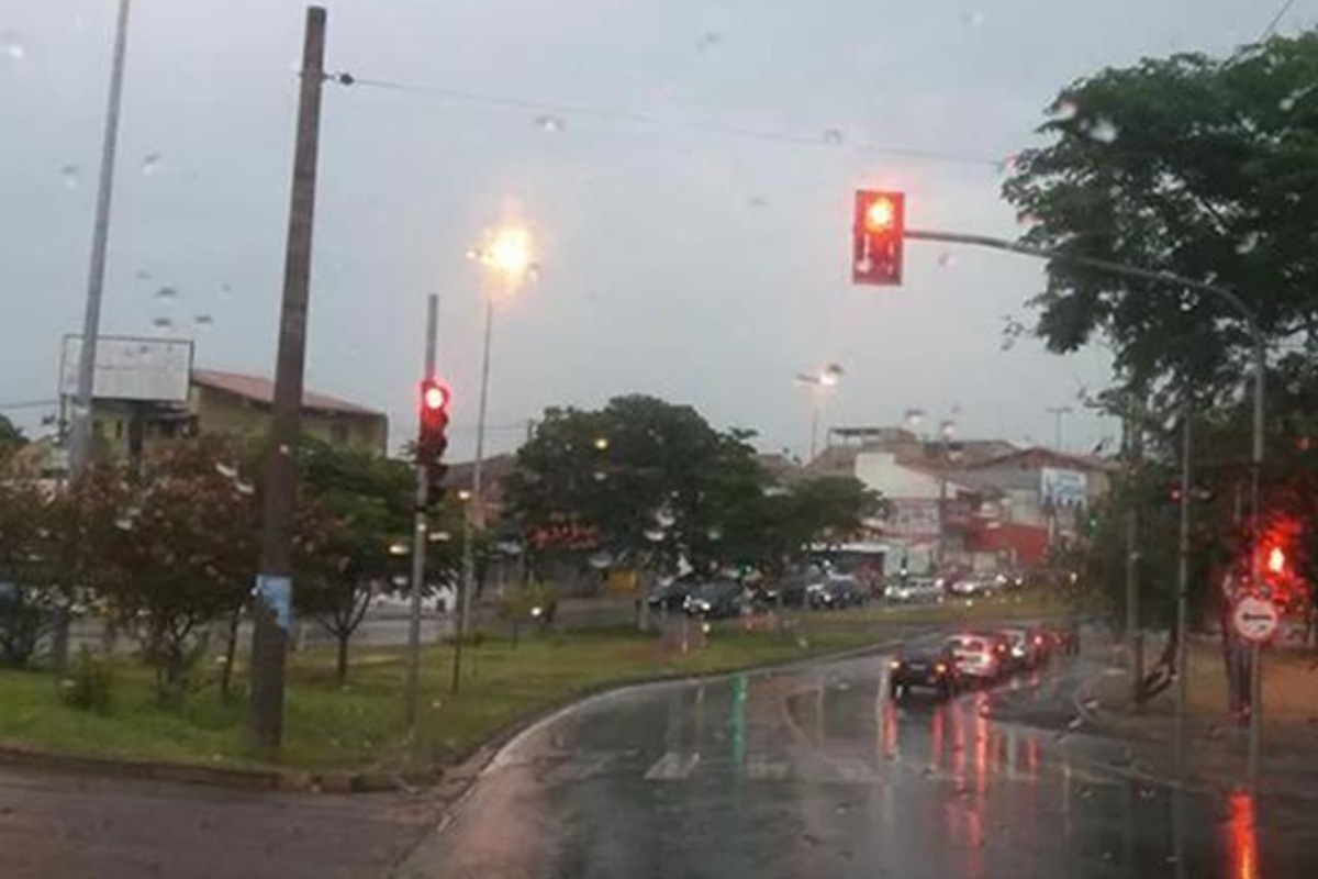 Previsão do tempo com chuvas e vento forte para Sorocaba no fim de semana