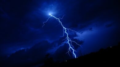 Avenida em Sorocaba é “clareada” por raio durante tempestade
