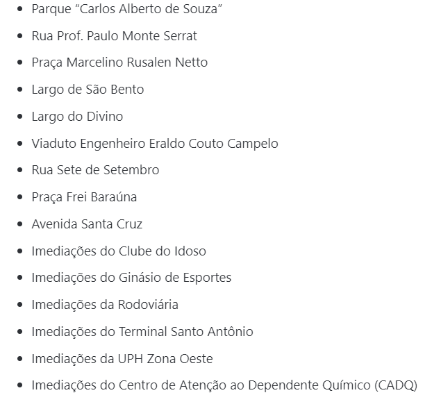 Programa humanização locais