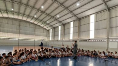 Bombeiro na Escola: Sorocaba faz parceria com Segurança Pública do Estado de São Paulo para levar projeto à escolas (Foto: Sedu/Divulgação).