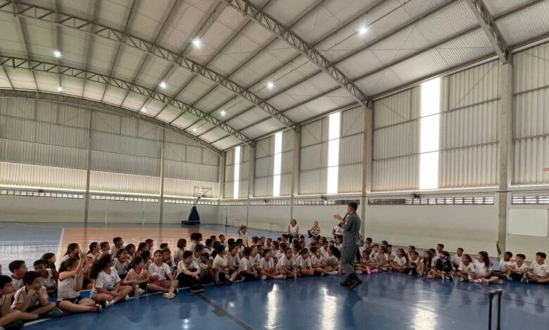 Bombeiro na Escola: Sorocaba faz parceria com Segurança Pública do Estado de São Paulo para levar projeto à escolas (Foto: Sedu/Divulgação).