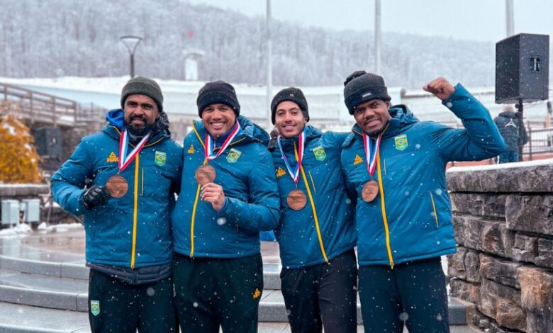 Bobsled: Atleta de Sorocaba ganha 2 medalhas em competição pela Seleção Brasileira, (Foto: Mt Van Hoevenberg).