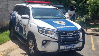 Homem de 30 anos é detido pela GCM por tentativa de roubo na zona norte de Sorocaba. (Foto: Divulgação/GCM).
