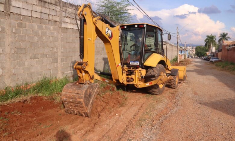 Recreio dos Sorocabanos começa a receber pavimentação em ruas nesta semana. (Foto: Renan Tonet/Secom Sorocaba).