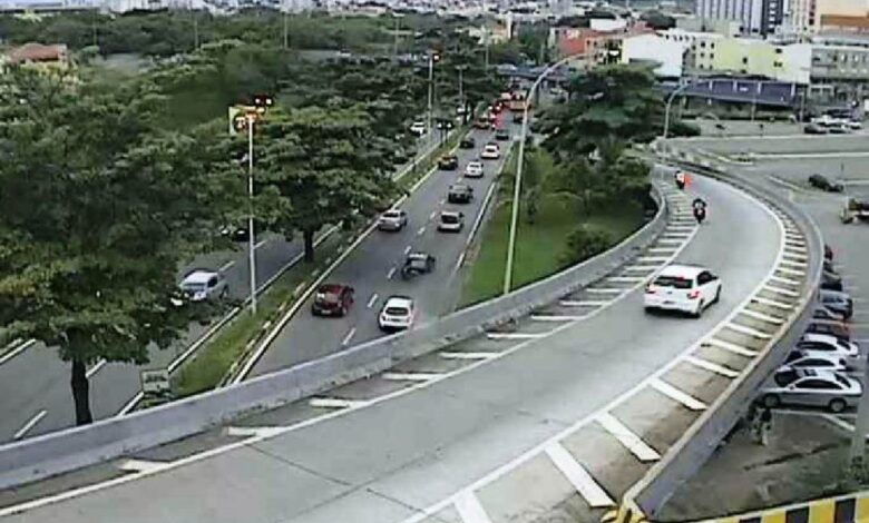 Viaduto dos Ferroviários terá obra e será interrompido nesta segunda (25). (Foto: Divulgação/Semob).
