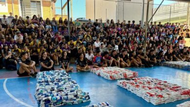 Estudantes arrecadam cerca de 4 TONELADAS DE ALIMENTOS durante gincana em Sorocaba