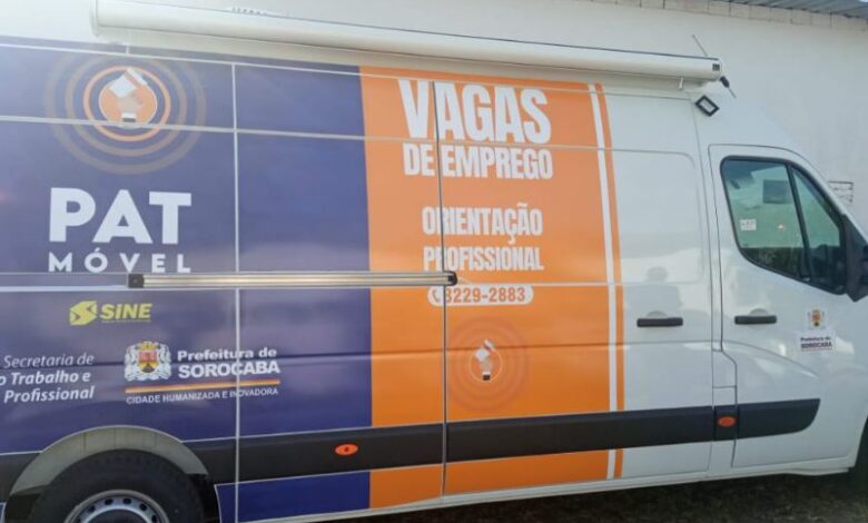 PROCURANDO EMPREGO? PAT Móvel estará em 5 pontos de Sorocaba nesta semana