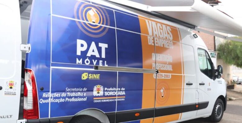 OPORTUNIDADE para quem BUSCA EMPREGO: PAT Móvel estará em 3 pontos de Sorocaba
