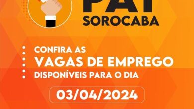 Confira as vagas oferecidas pelo PAT para esta quarta-feira (3)
