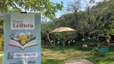 NOVA EDIÇÃO do projeto BOSQUE DA LEITURA acontece neste sábado (4)