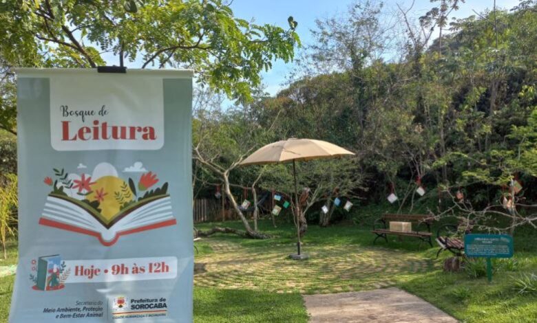 NOVA EDIÇÃO do projeto BOSQUE DA LEITURA acontece neste sábado (4)