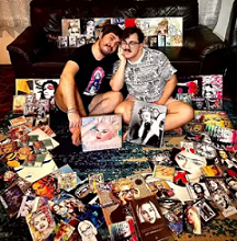 SHOW DA MADONNA NO BRASIL: Fãs de Sorocaba ganham ingresso e celebram aniversário de namoro no evento. (Foto: Arquivo pessoal).