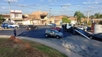 BLITZ: GCM realiza FISCALIZAÇÃO de trânsito no HABITETO. (Foto: GCM/Divulgação).