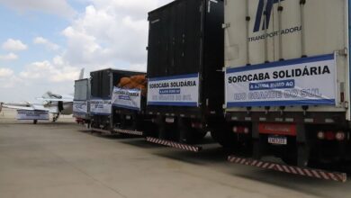 TRAGÉDIA NO RS: Sorocaba envia cerca de 150 toneladas de donativos na última sexta. (Foto: Michelle Alves/Secom)