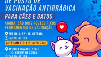 VACINAÇÃO ANTIRRÁBICA: Sorocaba AMPLIA atendimento e agora atende em 2 endereços