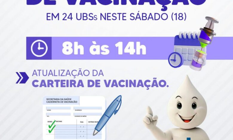 SAÚDE: Sorocaba tem nova ação especial de vacinação em 24 UBSs neste sábado (18)