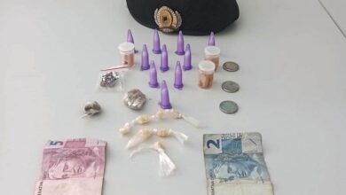 CRIME! GCM detém homem de 30 anos por TRÁFICO DE DROGAS no Jardim Alegria. (Foto: GCM).