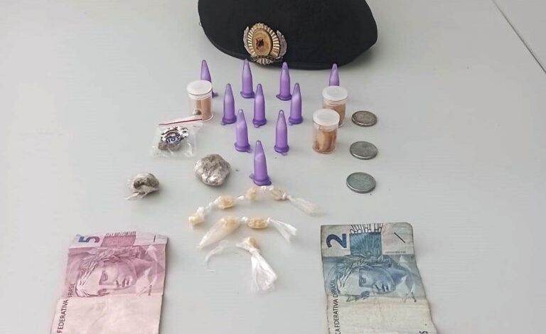 CRIME! GCM detém homem de 30 anos por TRÁFICO DE DROGAS no Jardim Alegria. (Foto: GCM).