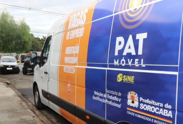 PAT Móvel estará em 5 PONTOS DE SOROCABA na próxima semana; VEJA ONDE!