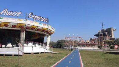 43ª Festa Julina Beneficente de Sorocaba: Parque de Diversões COMEÇA A SER MONTADO