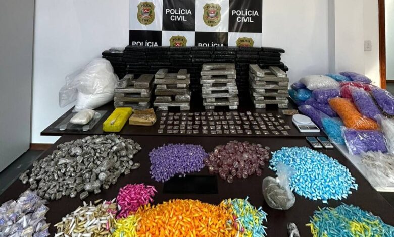 Polícia Civil de Sorocaba apreende grande quantidade de drogas no Jardim Zulmira
