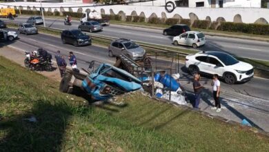 Acidente com caminhão