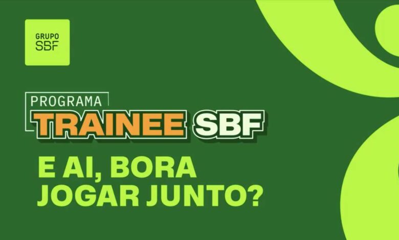 Grupo SBF Abre Inscrições para Programa de Trainee 2025