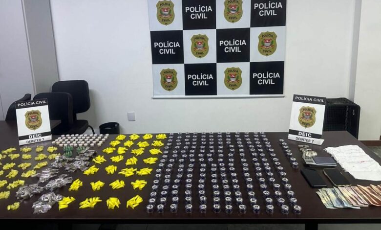 Prisão em flagrante: homem é detido vendendo drogas em bar em Sorocaba