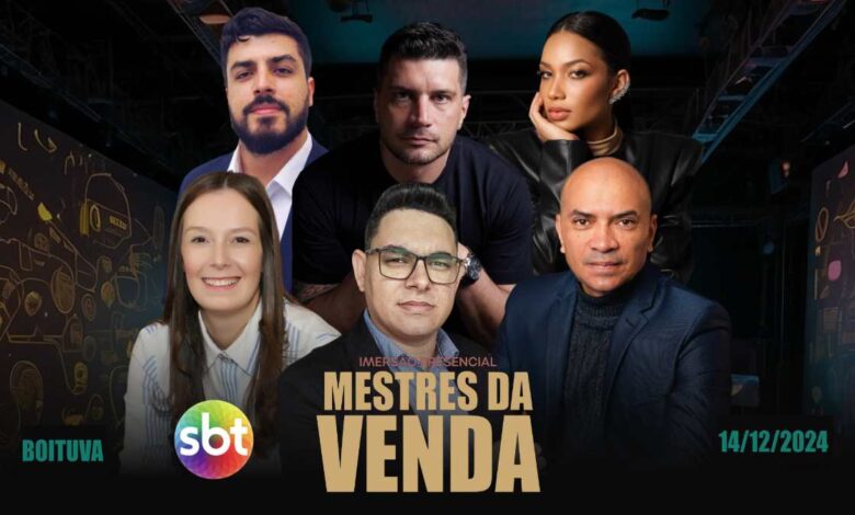 Imersão Mestres da Venda: o maior evento da América Latina chega em Boituva