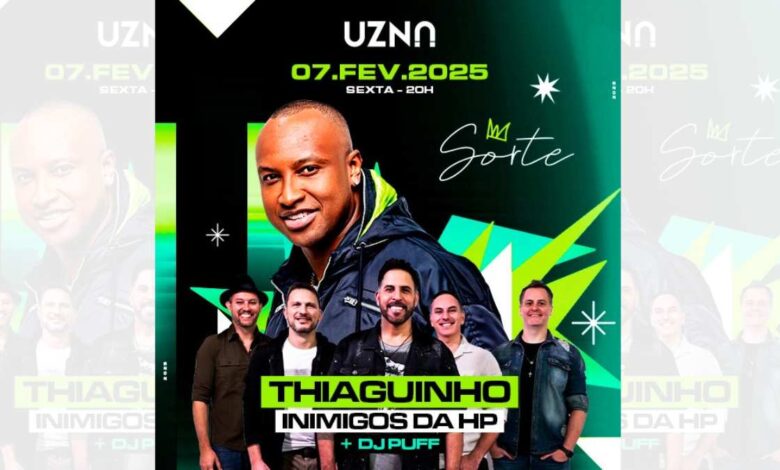 Thiaguinho e Inimigos da HP: Noite de Pagode Imperdível em Sorocaba
