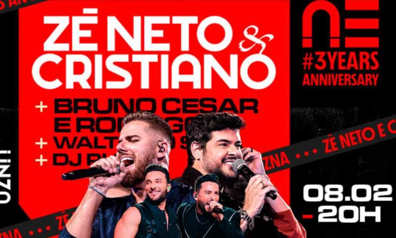 Zé Neto e Cristiano em Sorocaba: Contagem Regressiva para o Show Imperdível!