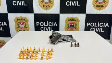 Polícia Civil de Sorocaba prende homem por porte ilegal de arma de fogo e apreende entorpecentes